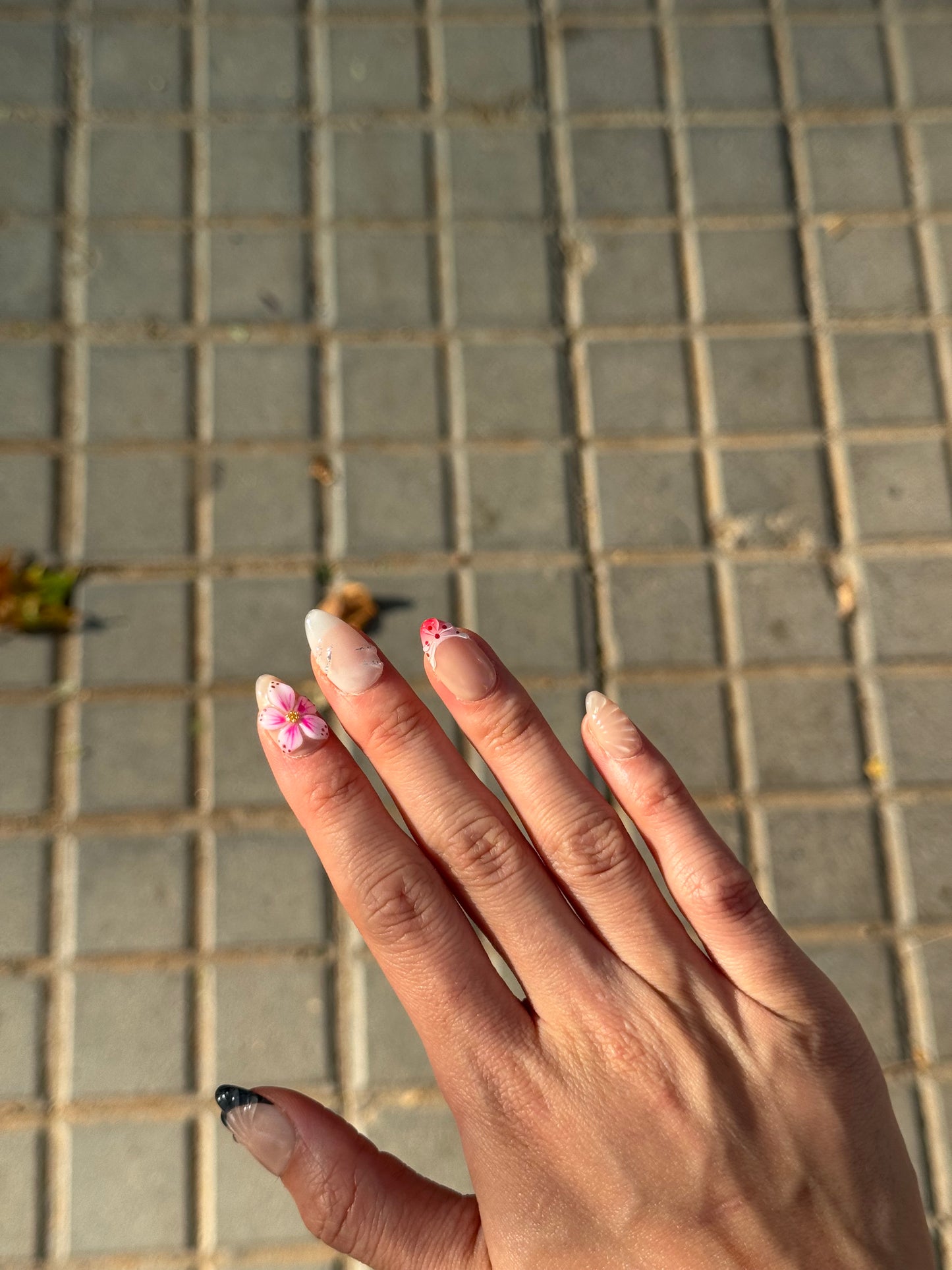 Tropical Punch - handsy nails
