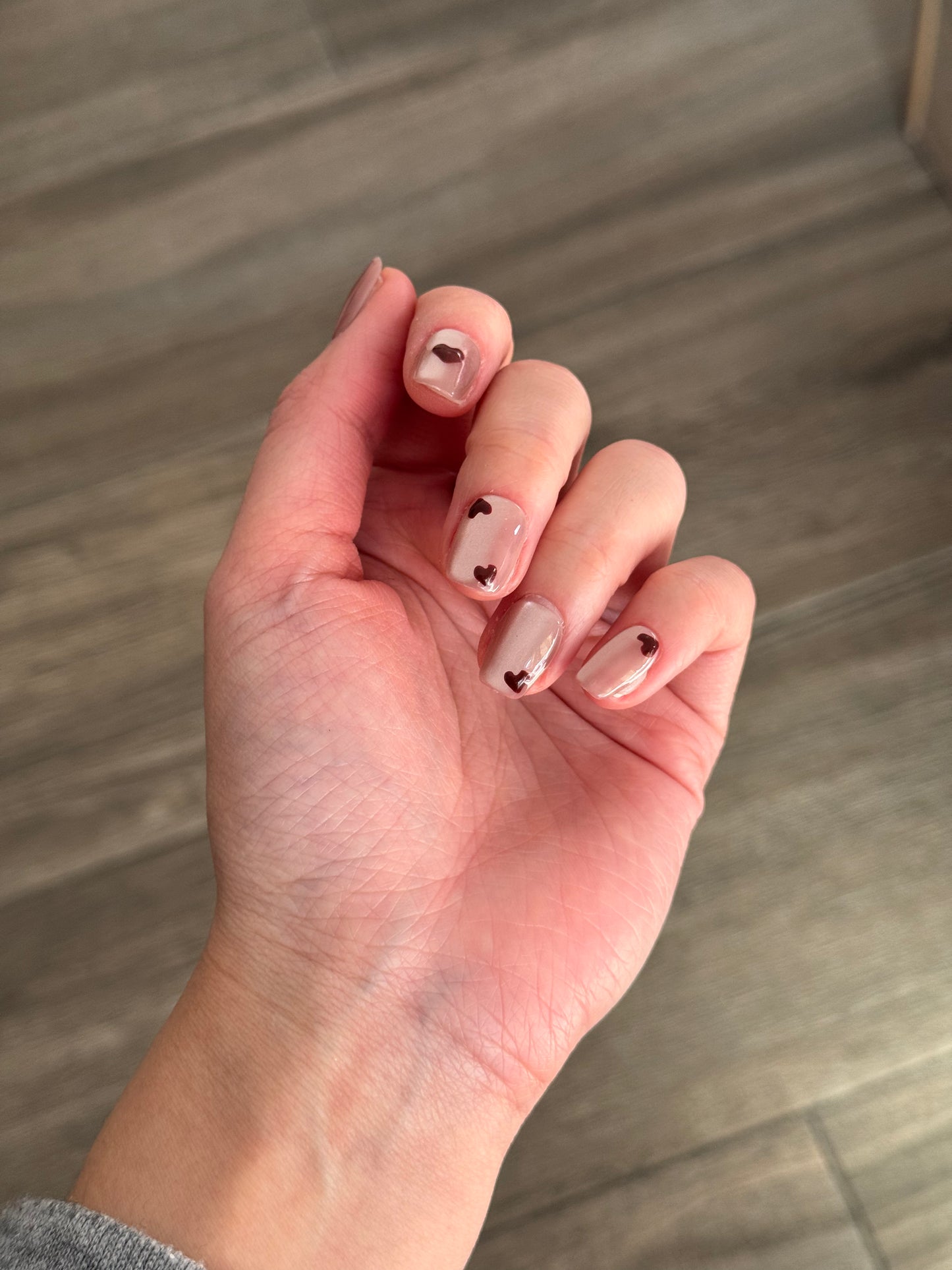 Heart Pop - handsy nails