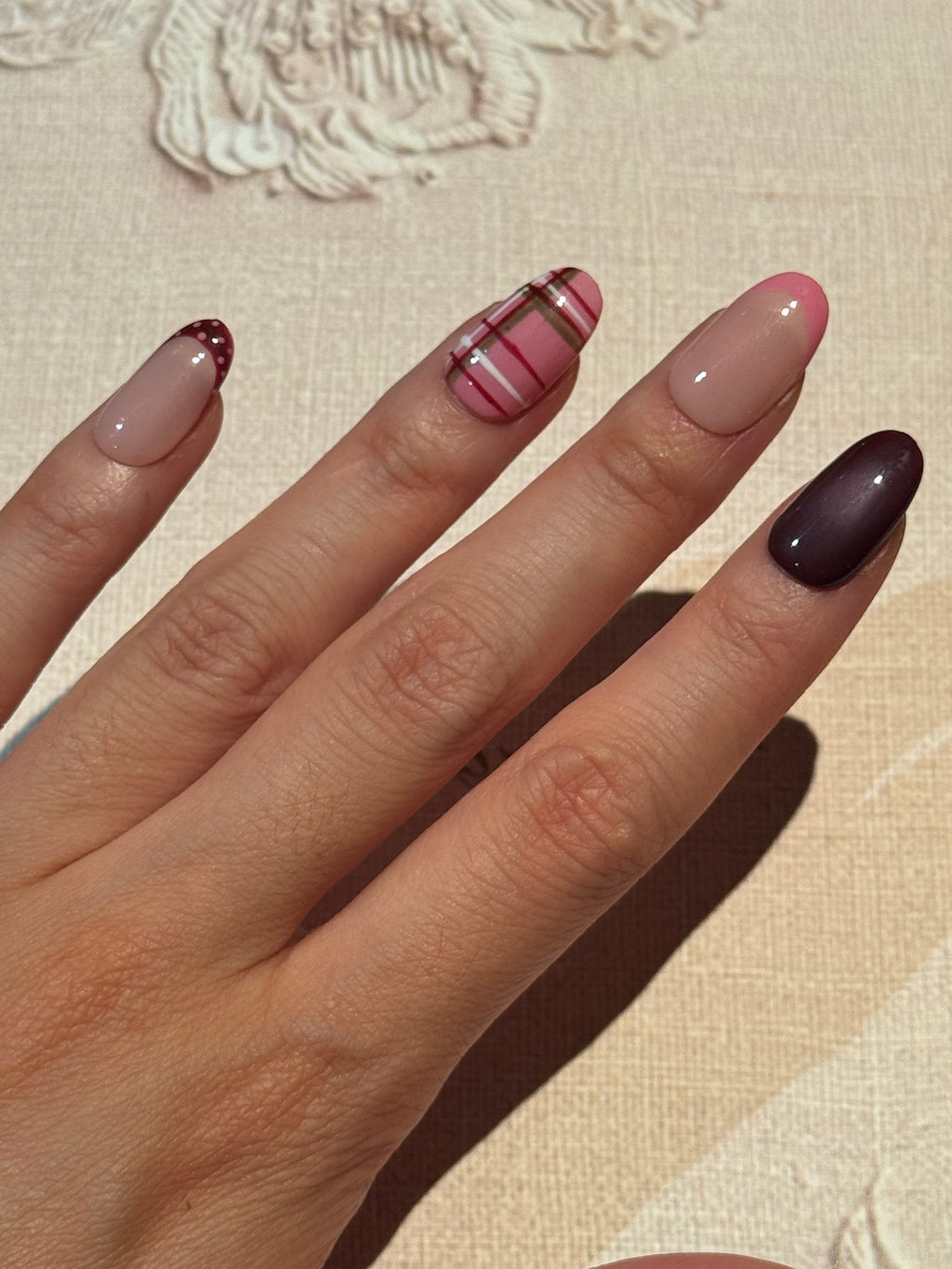 Berry Plaid