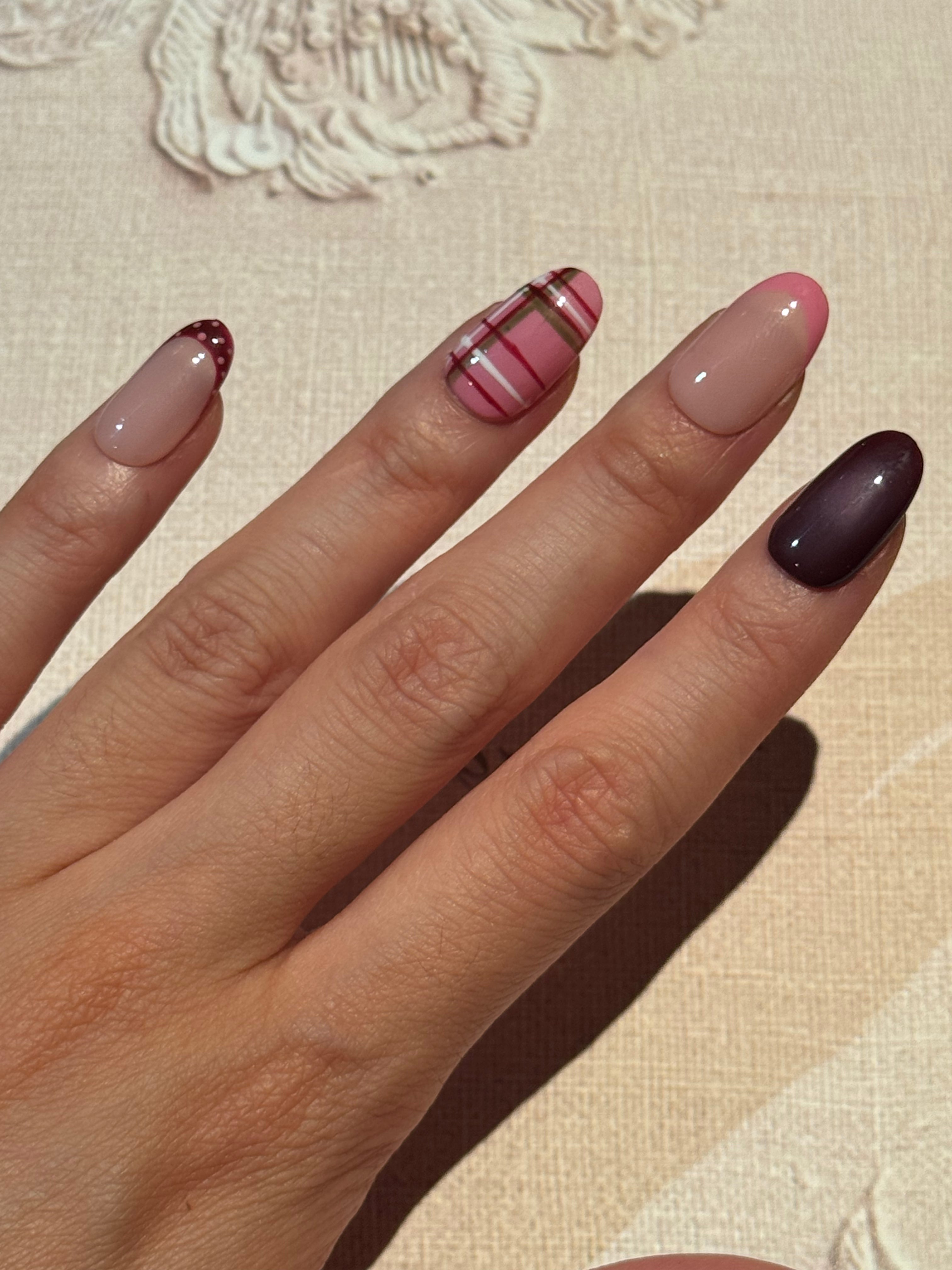 Berry Plaid