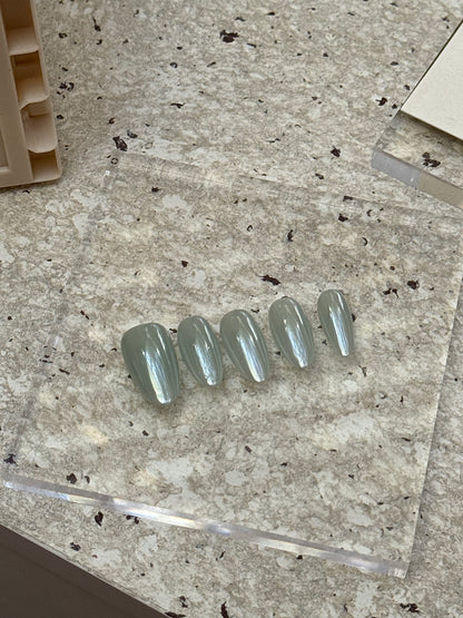 Baby Blue - handsy nails