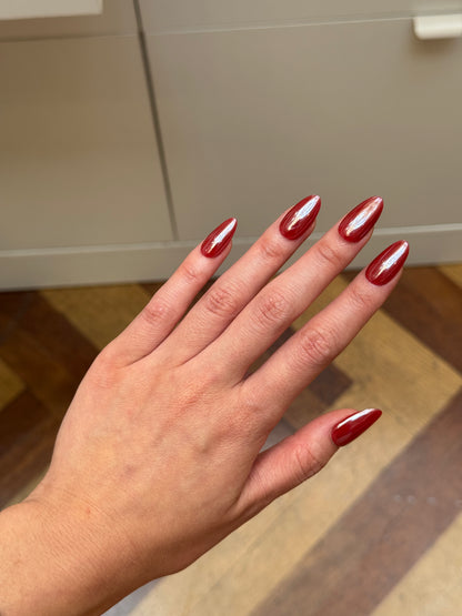 Cherry Chrome - handsy nails