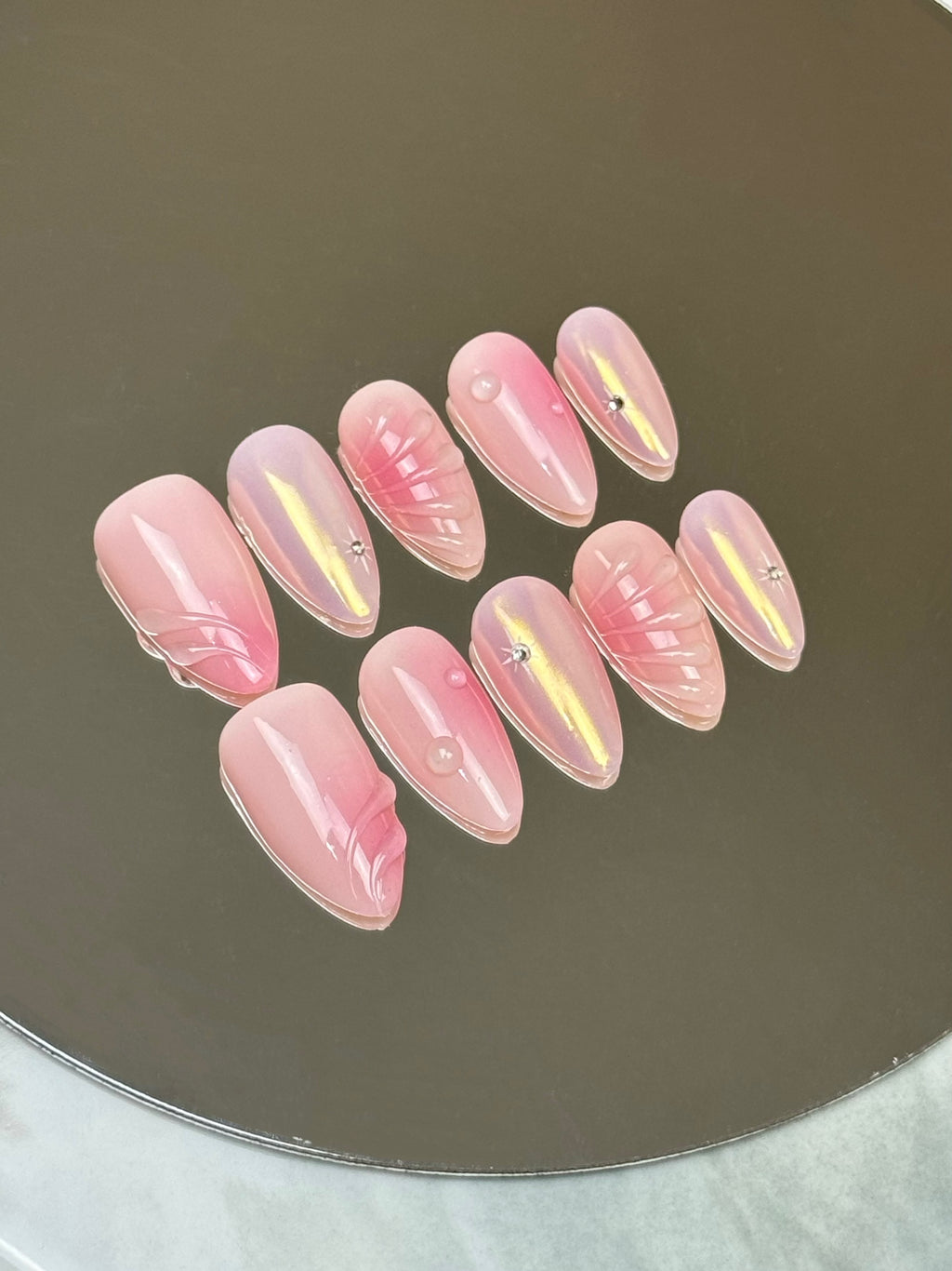 Pink Aura - handsy nails