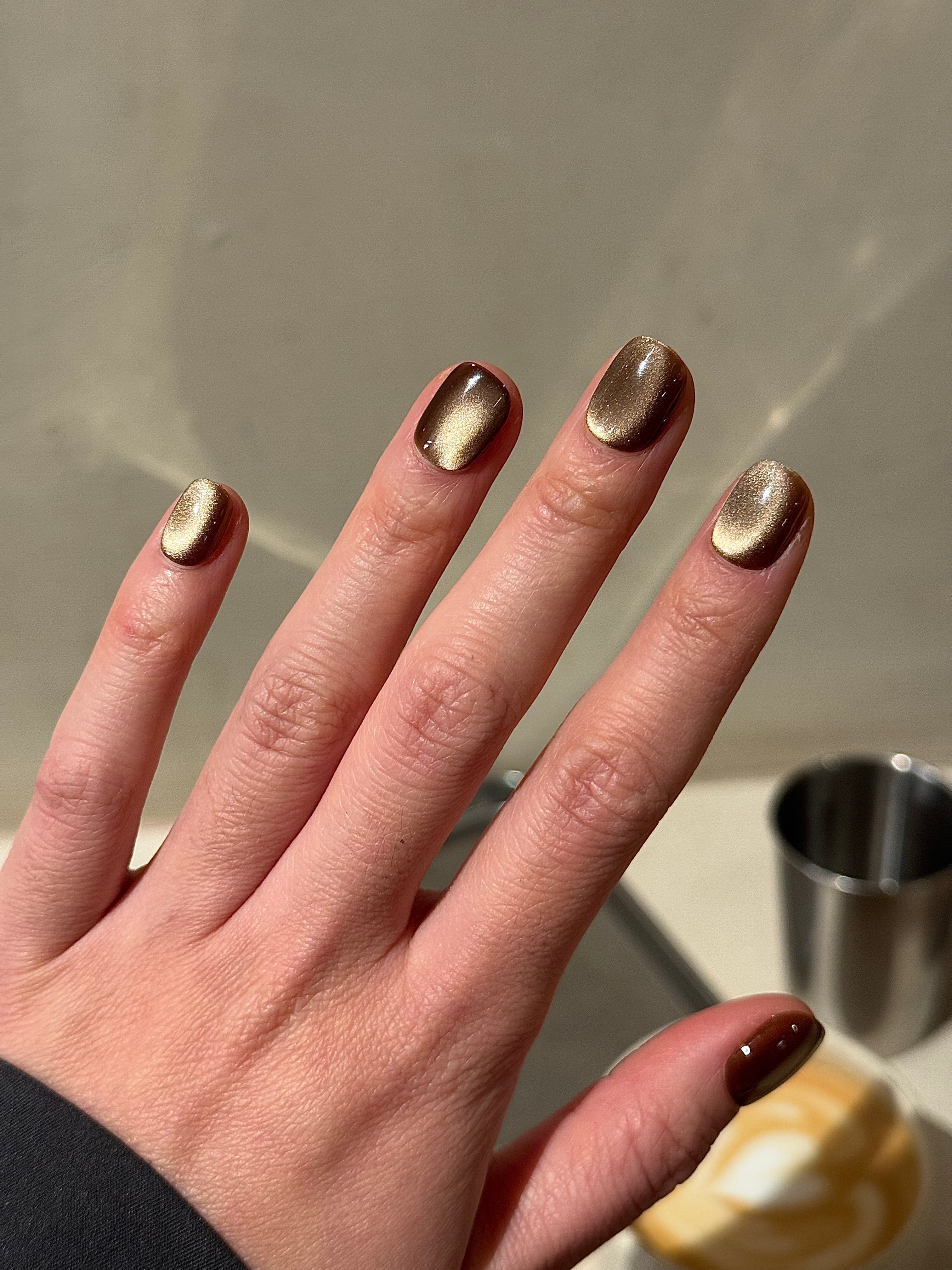Bronze Short - handsy nails