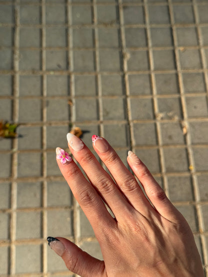 Tropical Punch - handsy nails