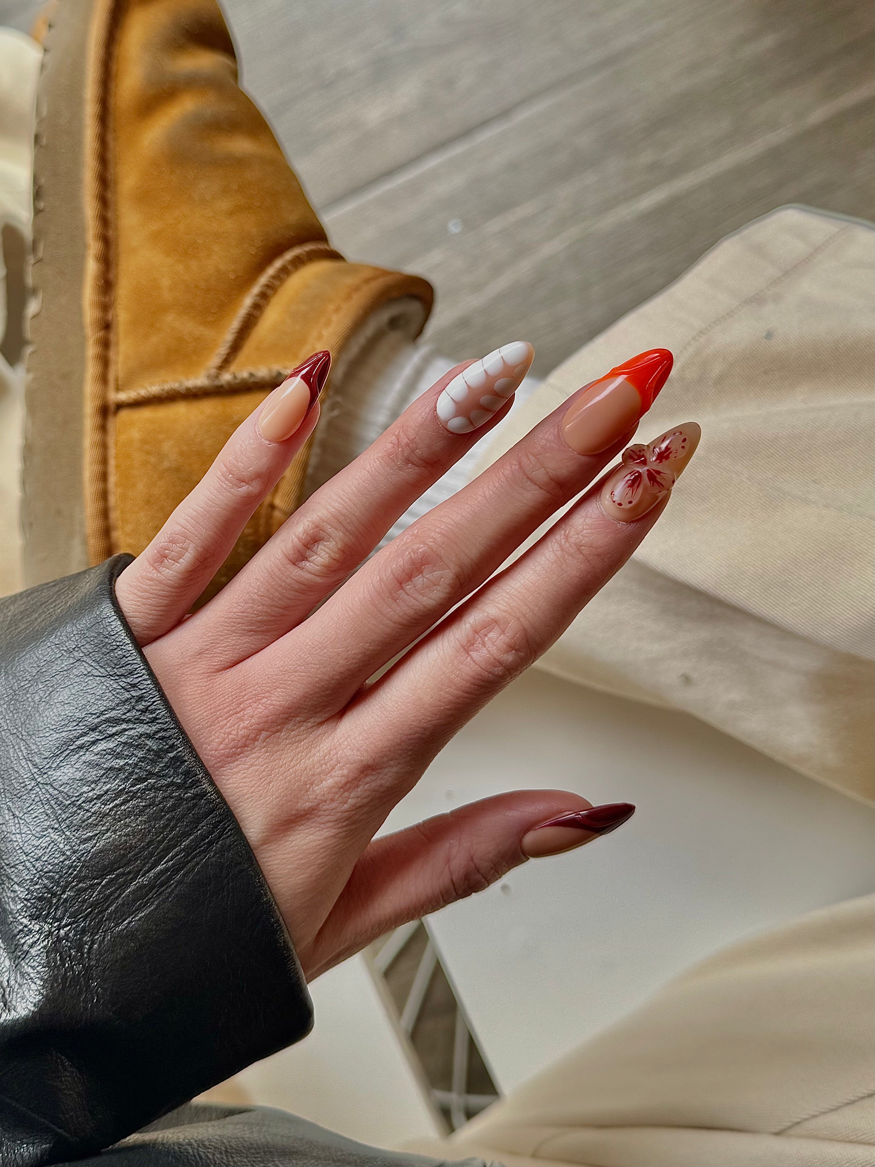 Saffron Orchid - handsy nails