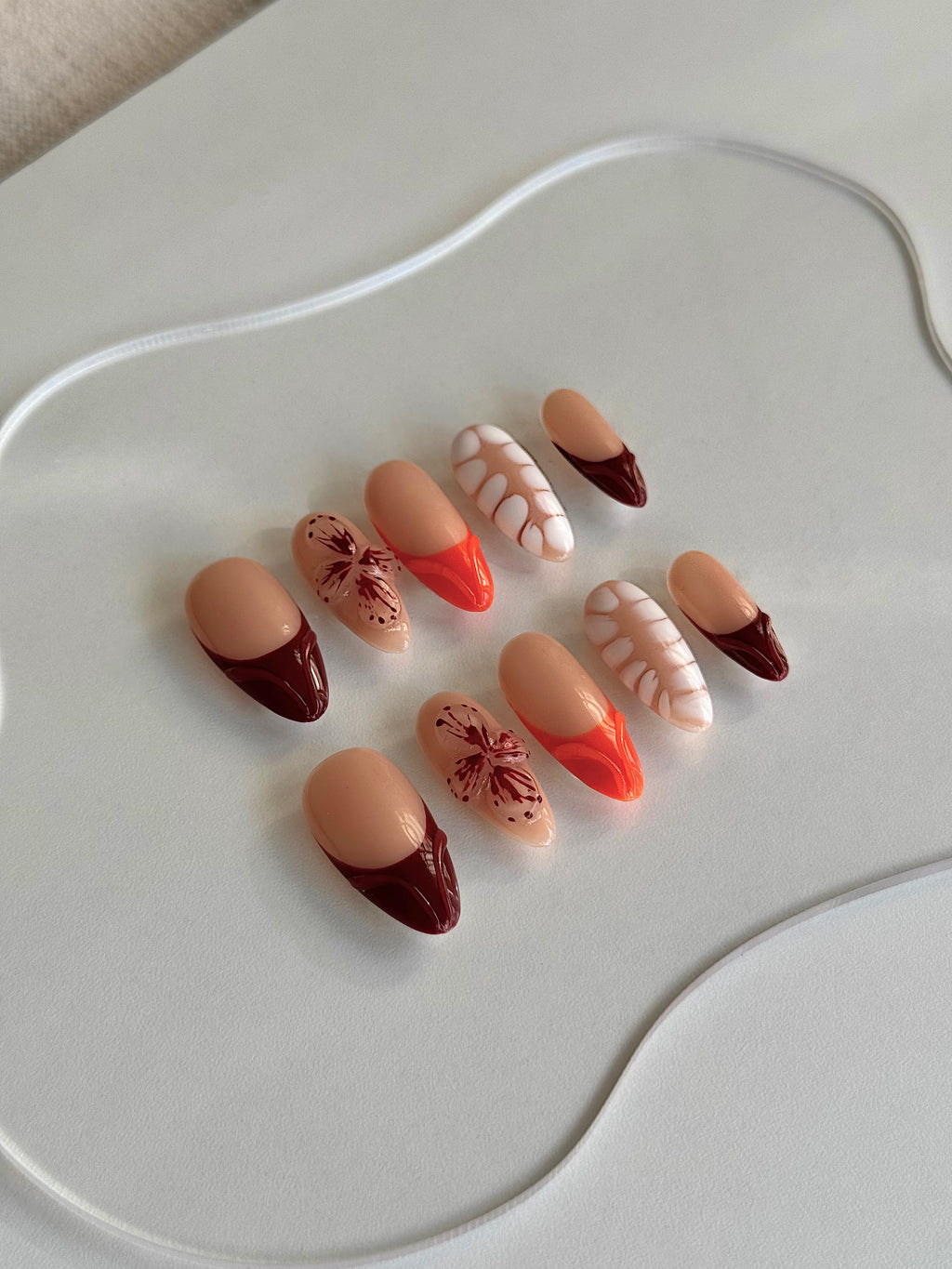 Saffron Orchid - handsy nails