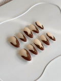 Chocolate Fudge - handsy nails